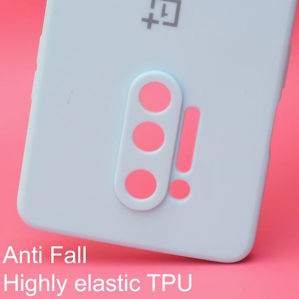 Light Blue Candy Silicone Case for Oneplus 8 Pro