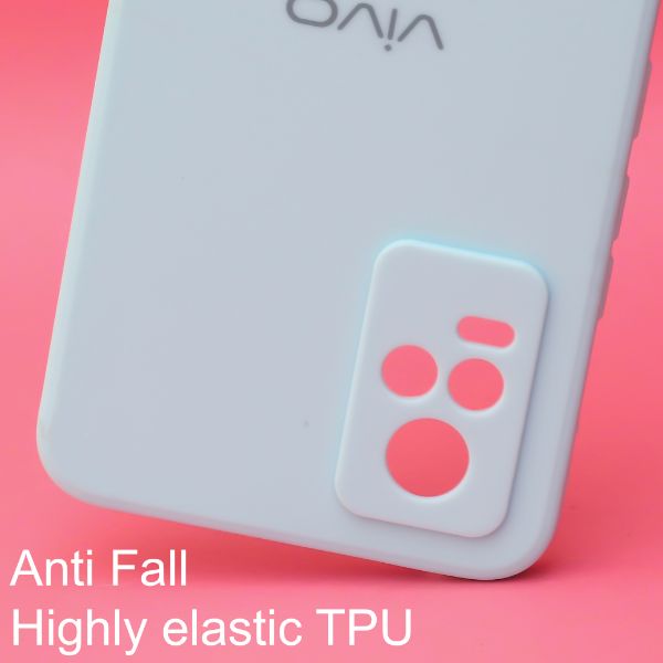 Light Blue Candy Silicone Case for Vivo V20