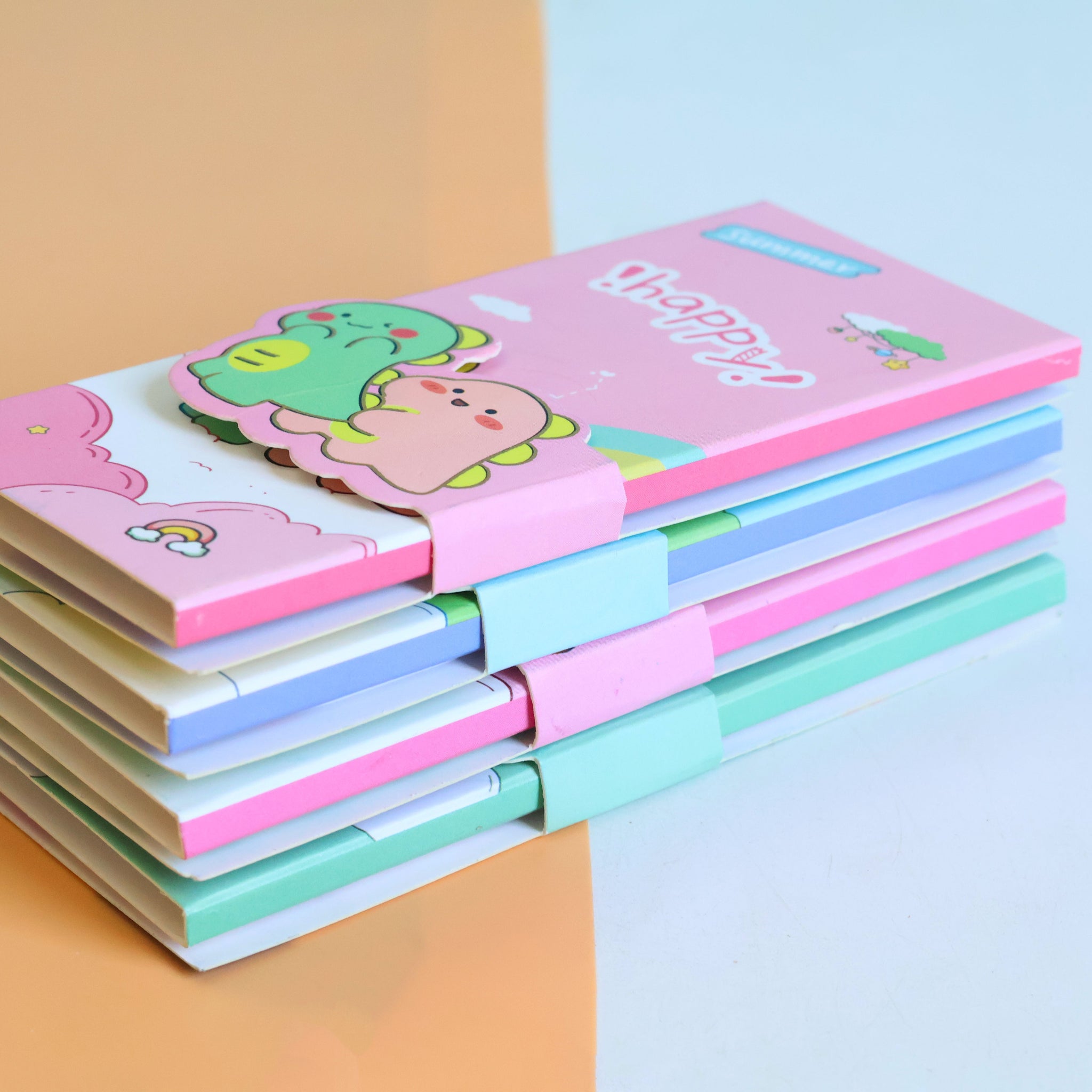 Dino Three-Fold Sticky Notes