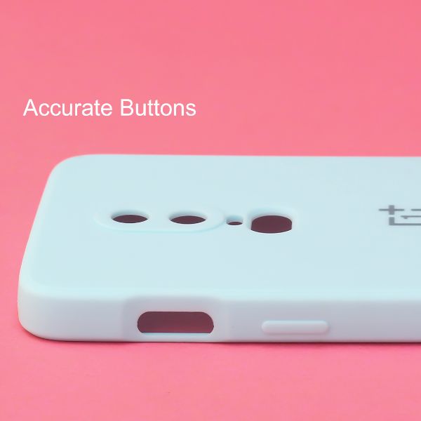 Light Blue Candy Silicone Case for Oneplus 6