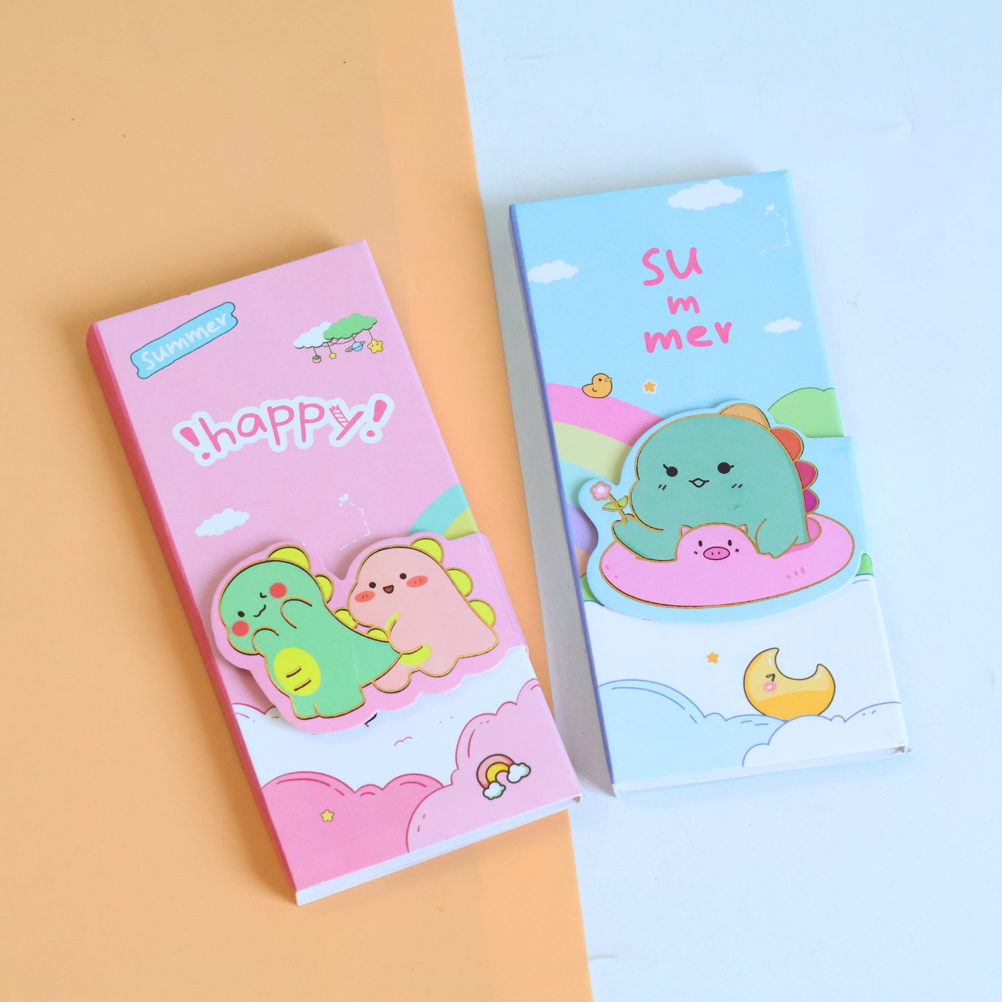 Dino Three-Fold Sticky Notes