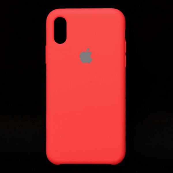Red Original Silicone case for Apple iphone X/Xs