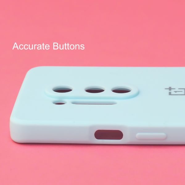 Light Blue Candy Silicone Case for Oneplus 8 Pro