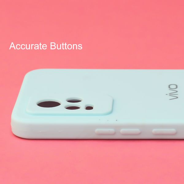 Light Blue Candy Silicone Case for Vivo V20