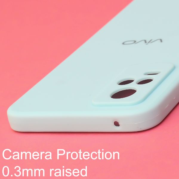 Light Blue Candy Silicone Case for Vivo V20