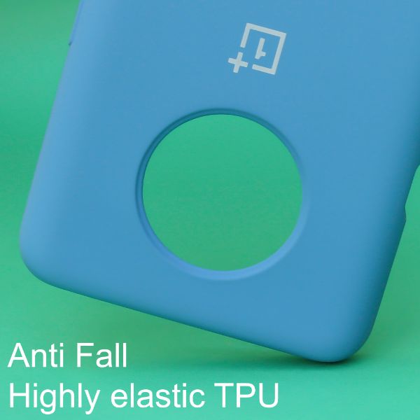 Sky Blue Original Silicone case for Oneplus 7T