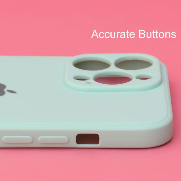 Sea Green Candy Silicone Case for Apple iphone 13 Pro