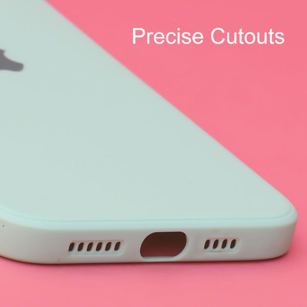 Sea Green Candy Silicone Case for Apple iphone 13 Pro