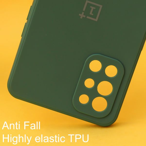 Dark Green Candy Silicone Case for Oneplus 9R