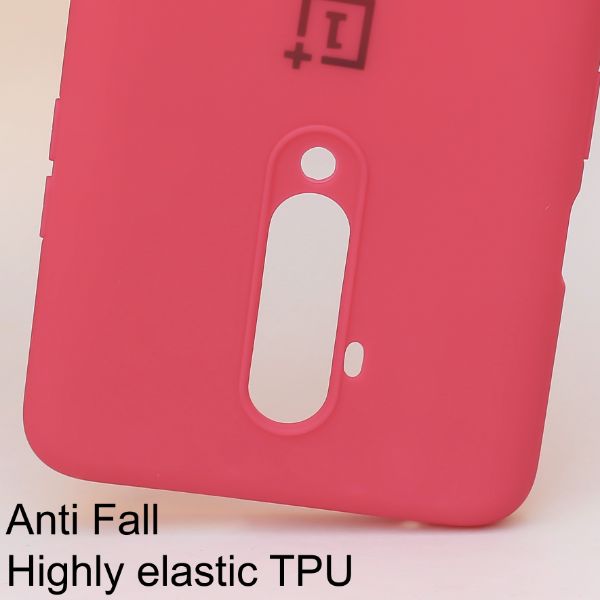 Pink Silicone Case for Oneplus 7 Pro