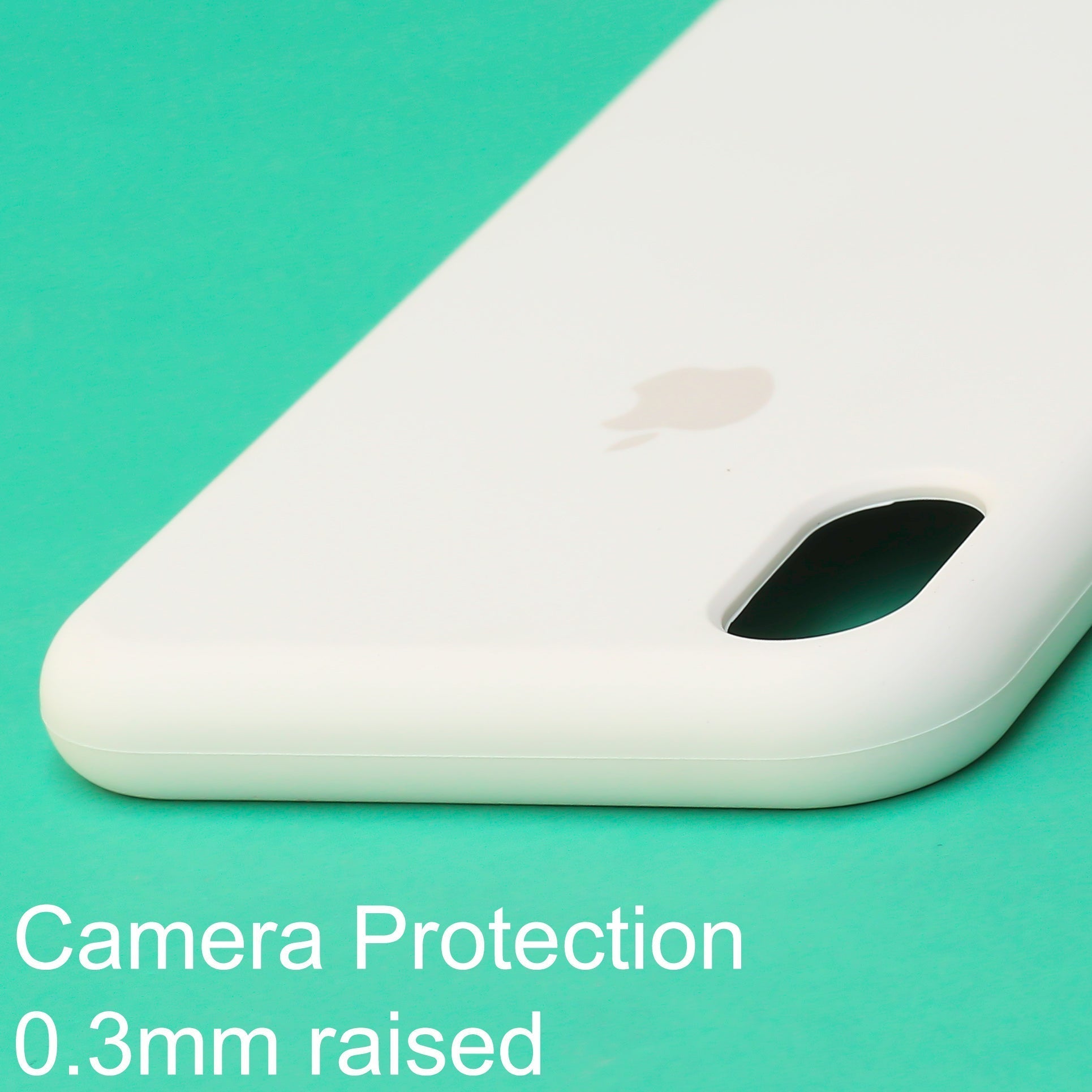 White Original Silicone case for Apple iPhone XS Max