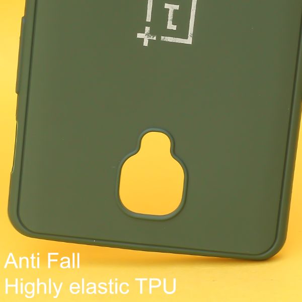 Dark Green Spazy Silicone Case for Oneplus 3