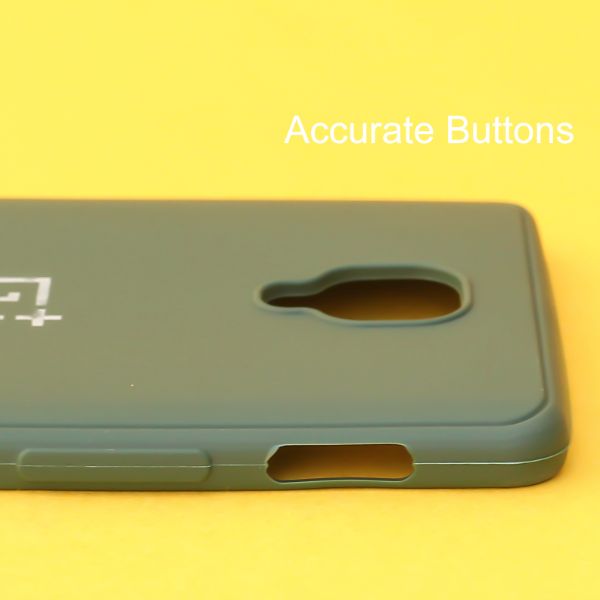 Dark Green Spazy Silicone Case for Oneplus 3