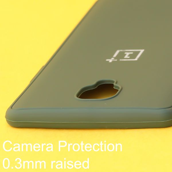 Dark Green Spazy Silicone Case for Oneplus 3