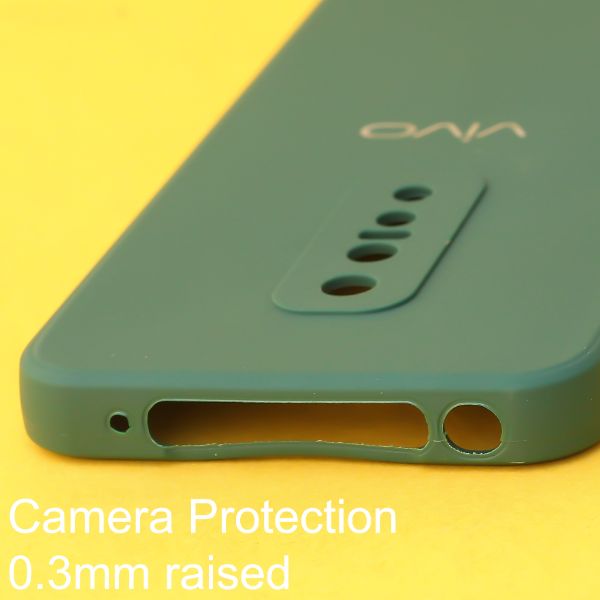 Dark Green Candy Silicone Case for Vivo V17 pro