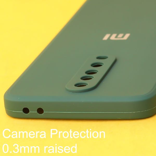 Dark Green Candy Silicone Case for Poco X2