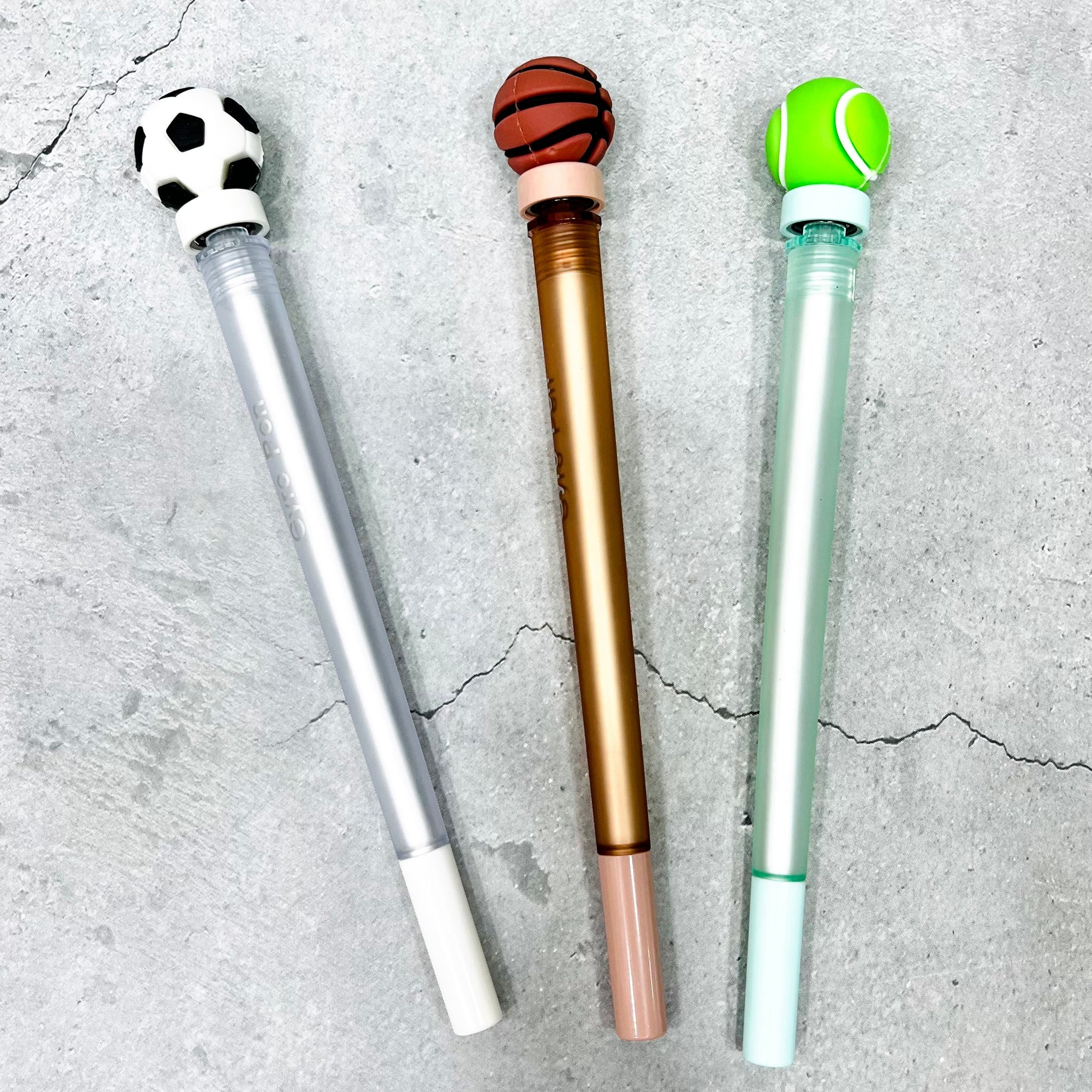 Sports Ball Rotating Spinner Pen