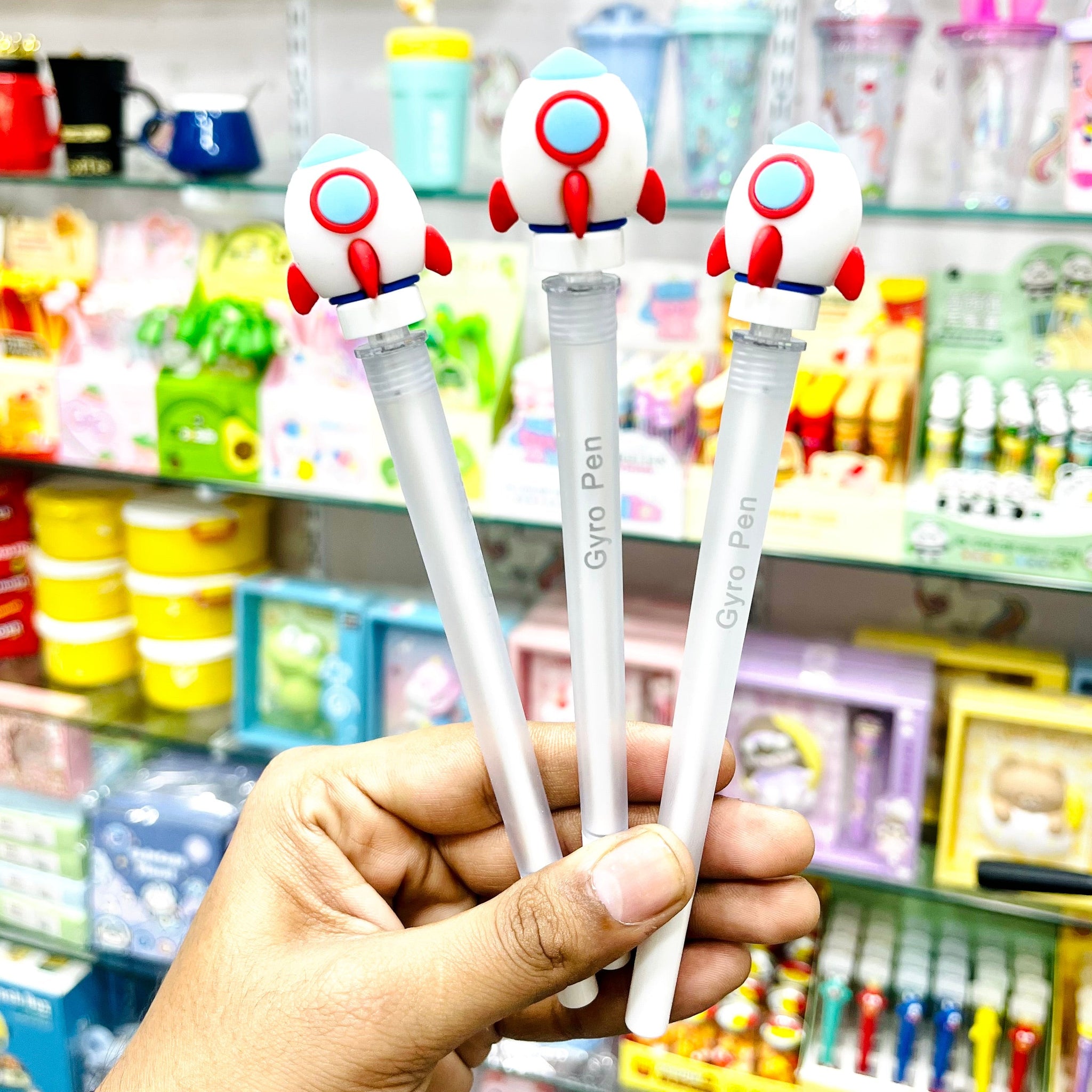 Space Universe Rotating Spinner Pen