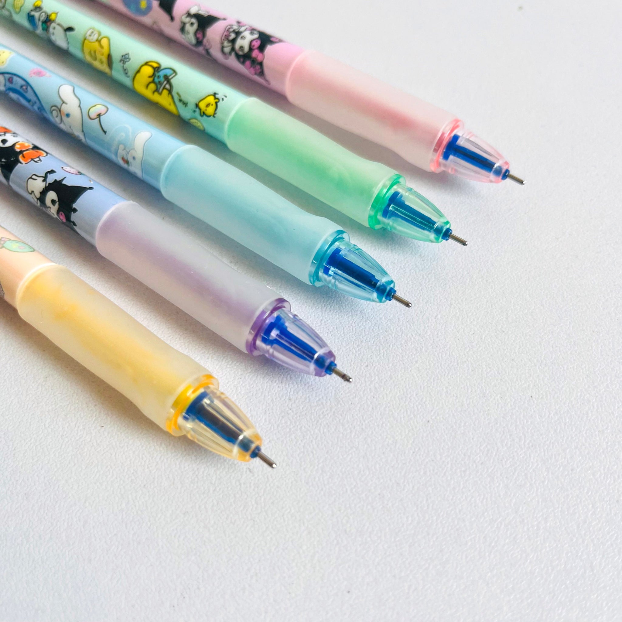 Cartoon Magic Gel Pen Pack of 5pcs