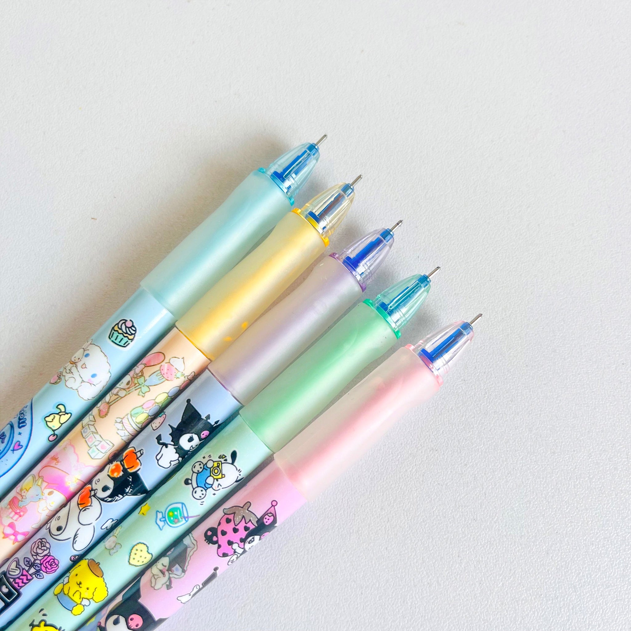 Cartoon Magic Gel Pen Pack of 5pcs