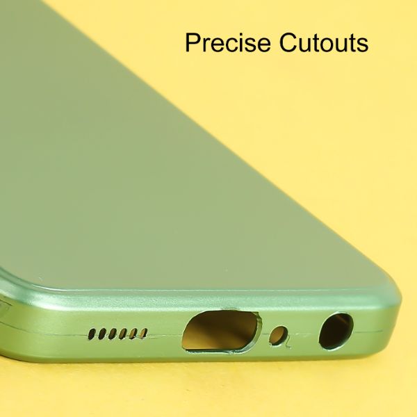 Light Green Metallic Finish Silicone Case for Oneplus Nord CE 3 Lite