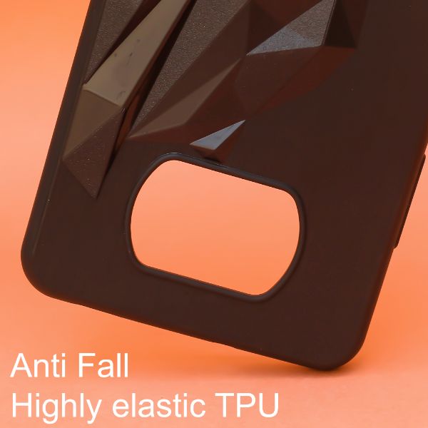 Superhero Engraved logo silicon Case for Poco X3