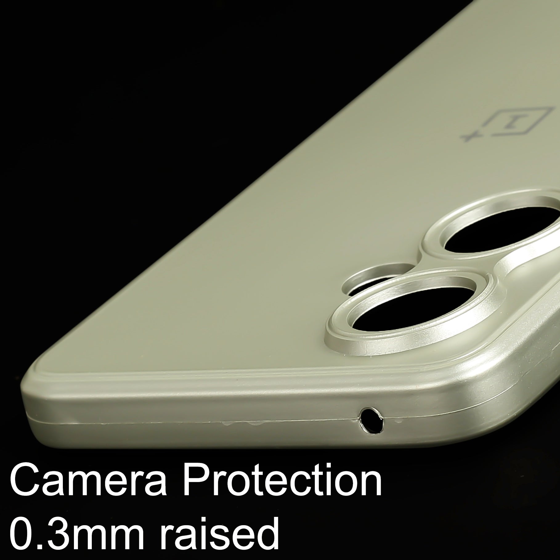 Lavender Metallic Finish Silicone Case for Oneplus Nord CE 3 Lite