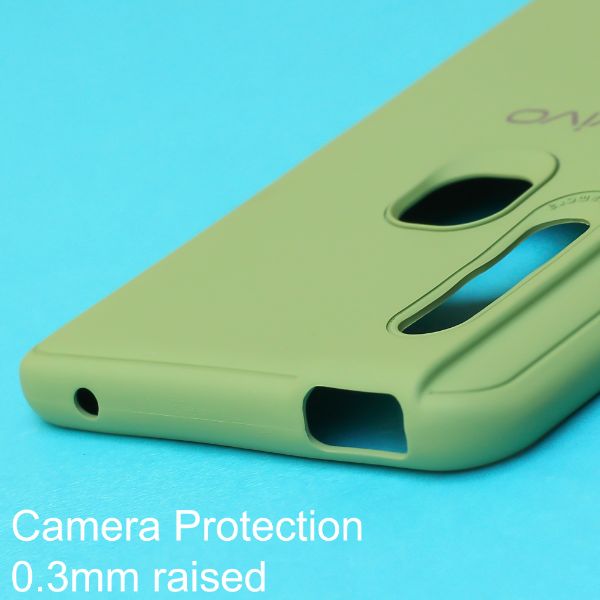 Light Green Silicone Case for Vivo v15