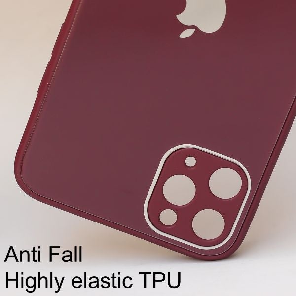 Mehroon camera Safe mirror case for Apple Iphone 12 Pro max