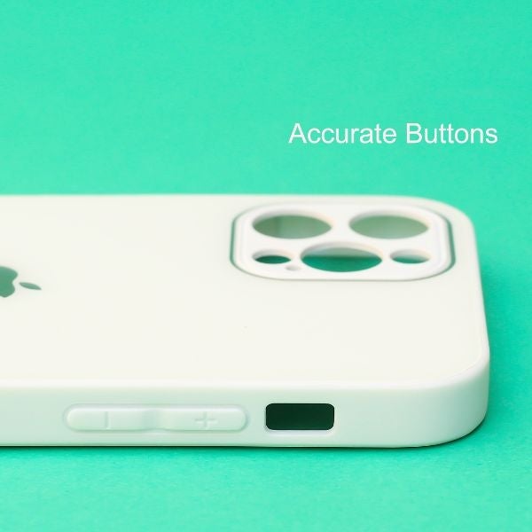 White camera Safe mirror case for Apple Iphone 14 Pro Max