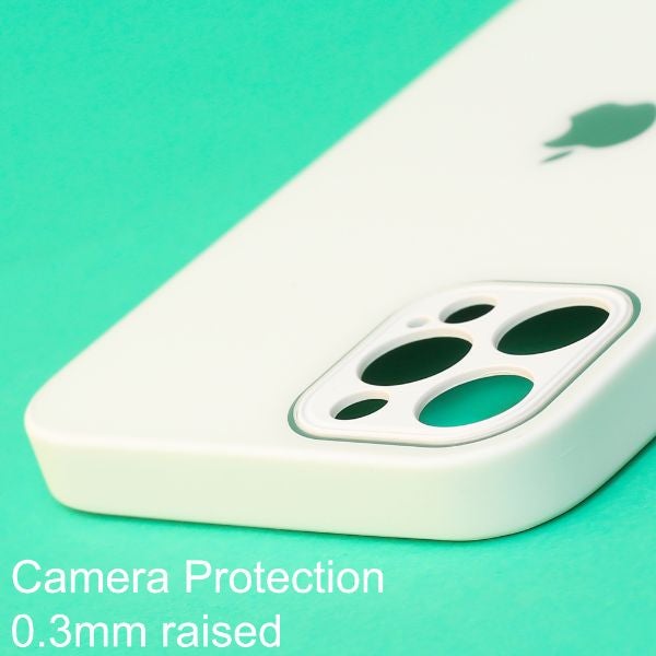 White camera Safe mirror case for Apple Iphone 12 Pro Max