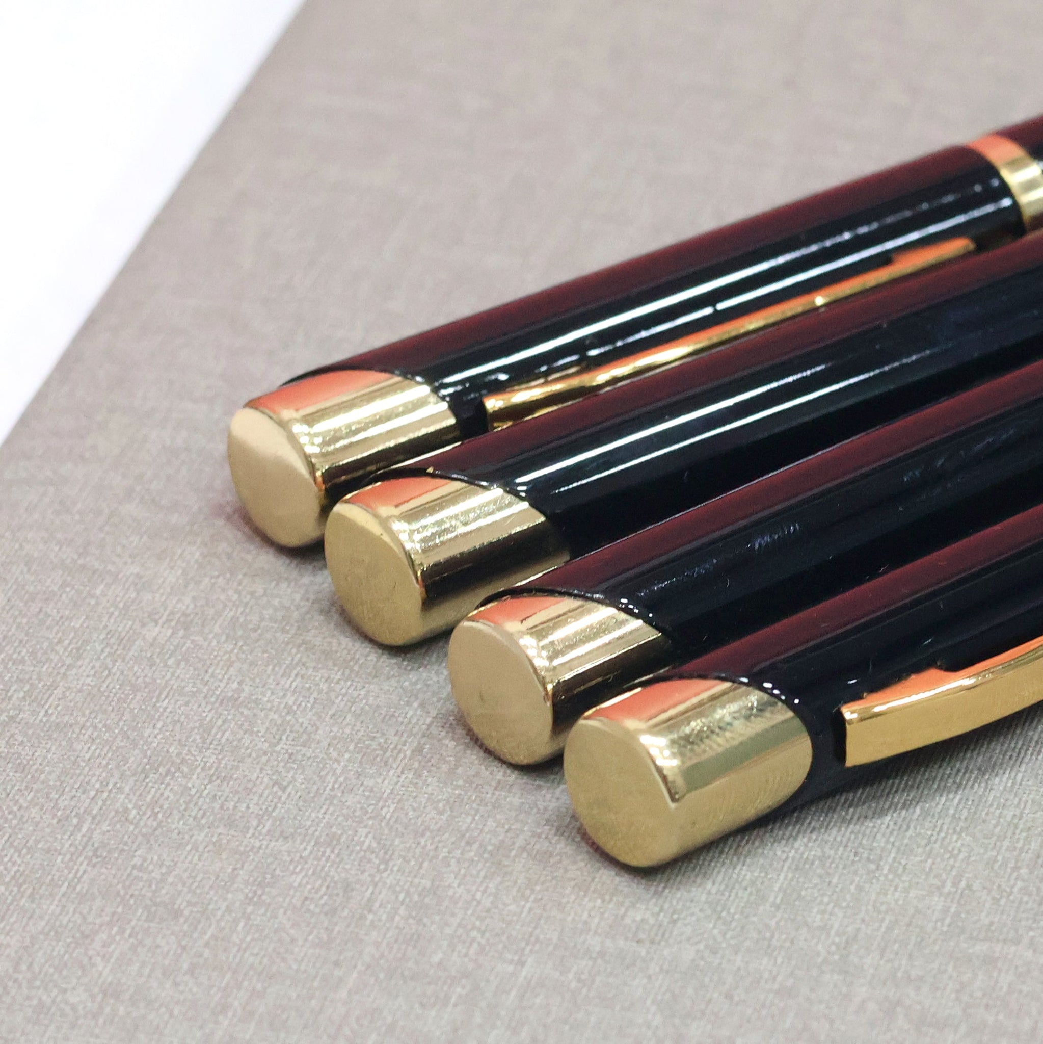 Personalized Glossy Black & Gold Pen – Executive & Corporate Gift