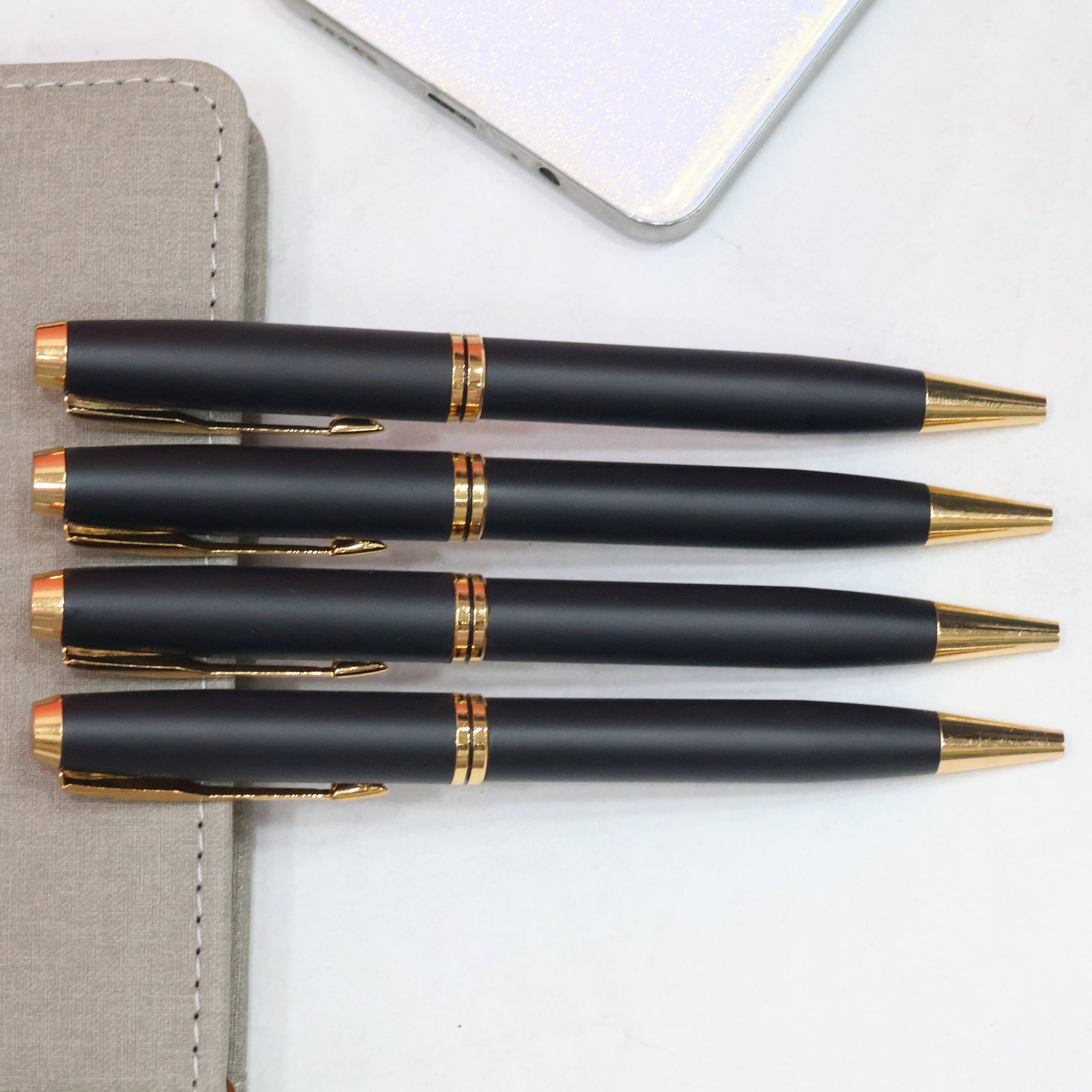 Personalized Black & Gold Ball Pen – Corporate & Executive Gift