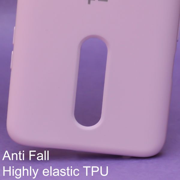 Purple Original Silicone case for Oneplus 7 Pro