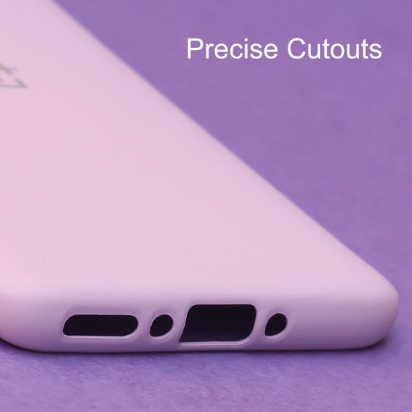 Purple Original Silicone case for Oneplus 7 Pro
