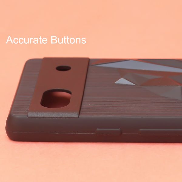 Superhero Engraved logo silicon Case for Google Pixel 6A