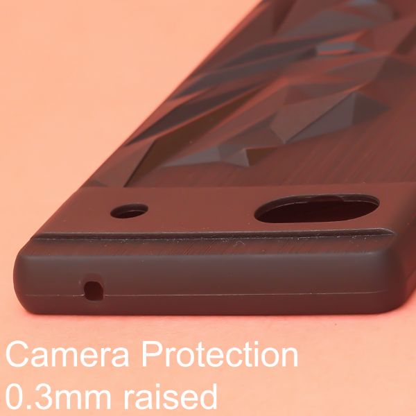 Superhero Engraved logo silicon Case for Google Pixel 6A