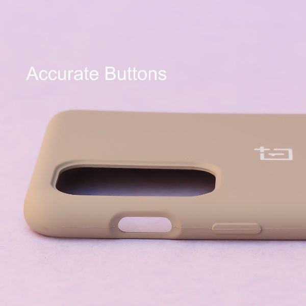 Brown Original Silicone case for Oneplus 8T