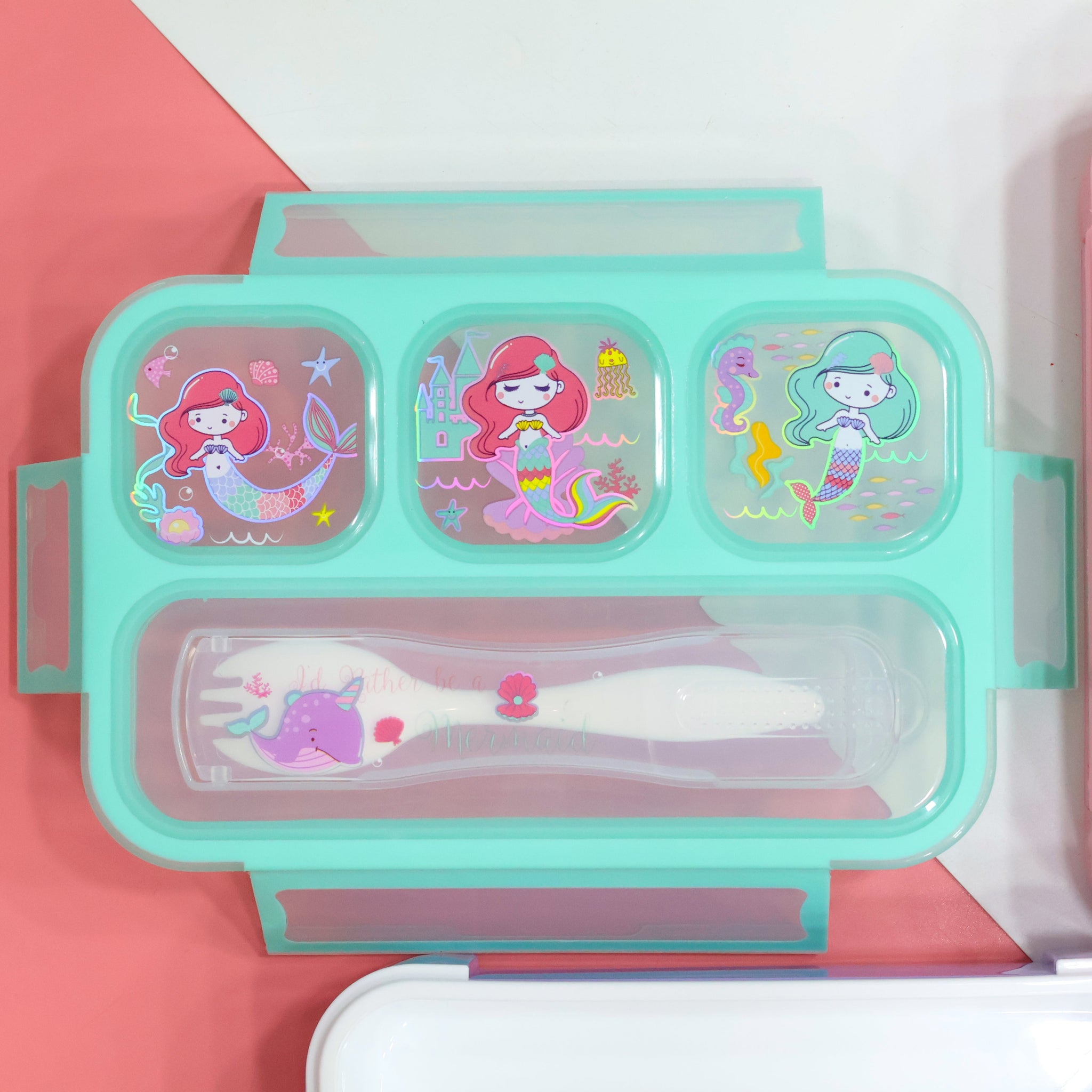 MINI Happy Bento Lunch Box - Unicorn | Mermaid - 400ml