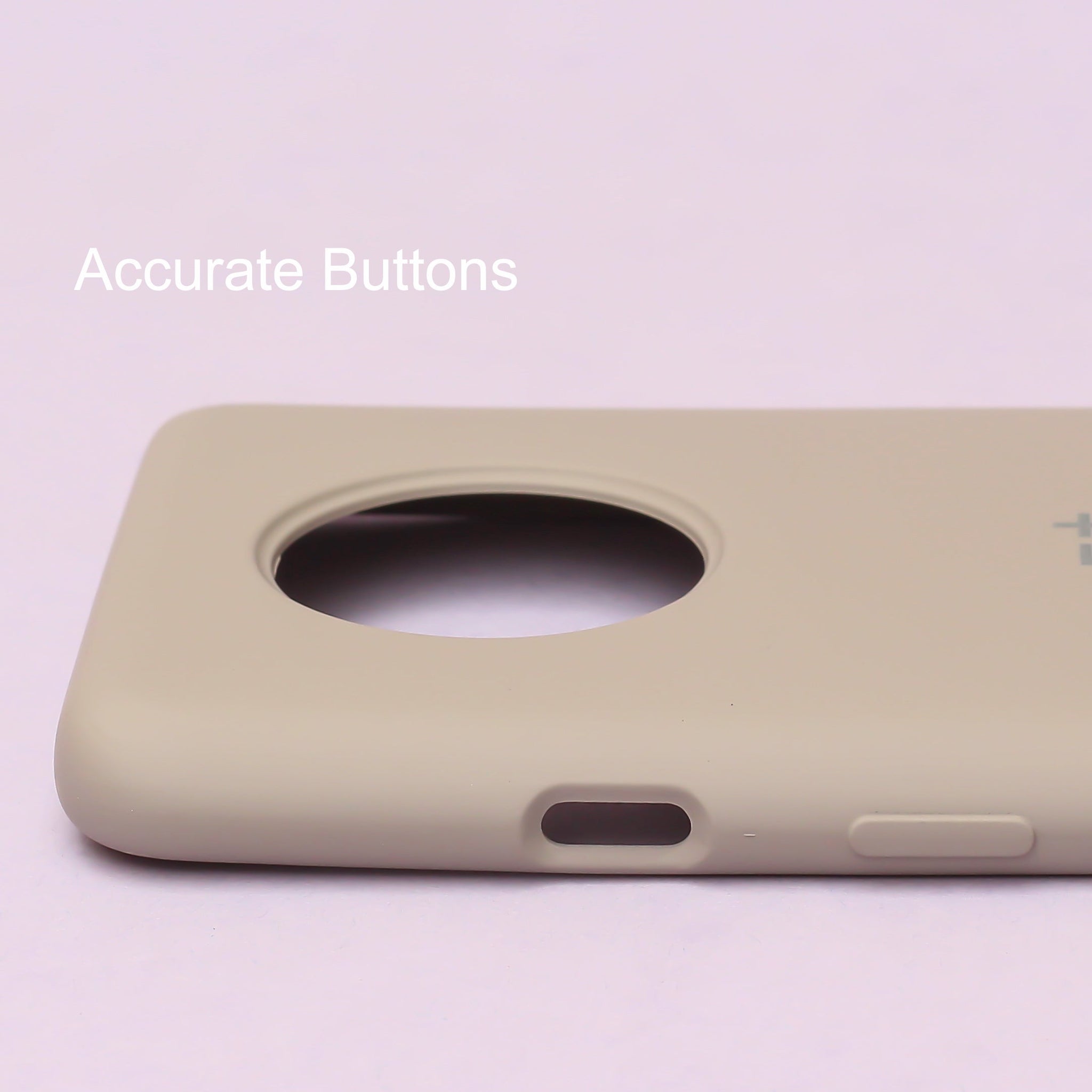 Brown Original Silicone case for Oneplus 7T