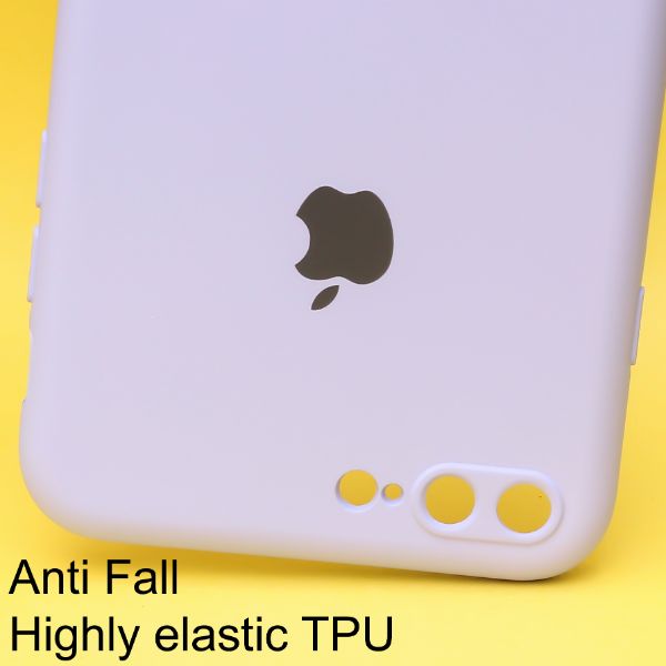 Purple Camera Original Silicone case for Apple iphone 7 Plus