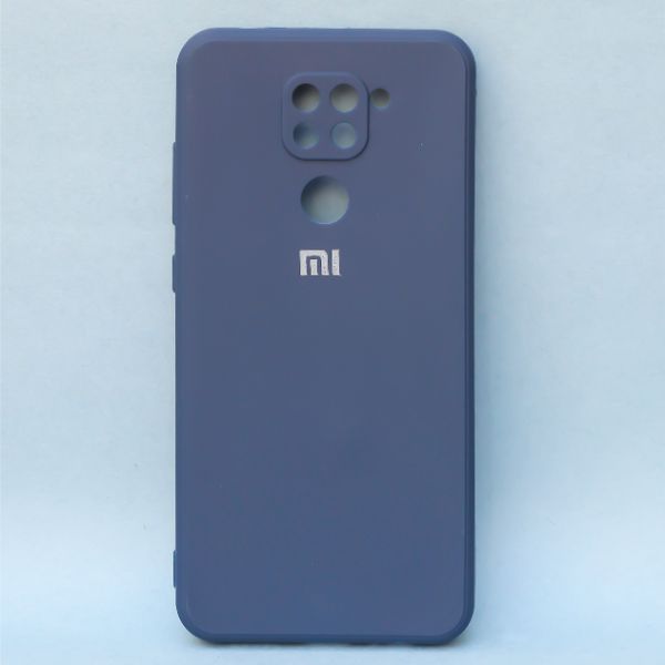 Dark Blue Candy Silicone Case for Redmi Note 9 Pro