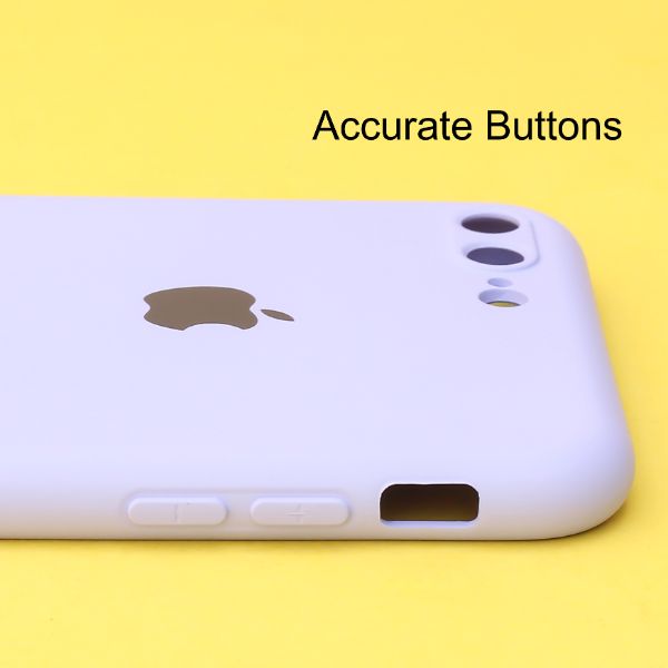 Purple Camera Original Silicone case for Apple iphone 7 Plus