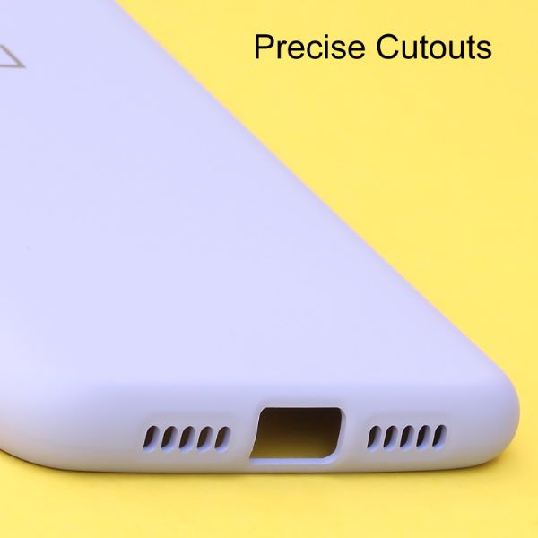 Purple Original Camera Safe Silicone case for Oneplus 6t