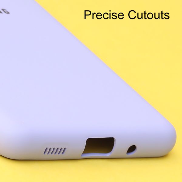 Purple Original Camera Silicone case for Samsung S20 FE