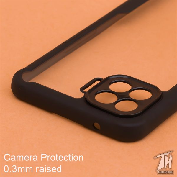 Hybrid Shockproof protective transparent Silicone Case for Oppo f17 Pro