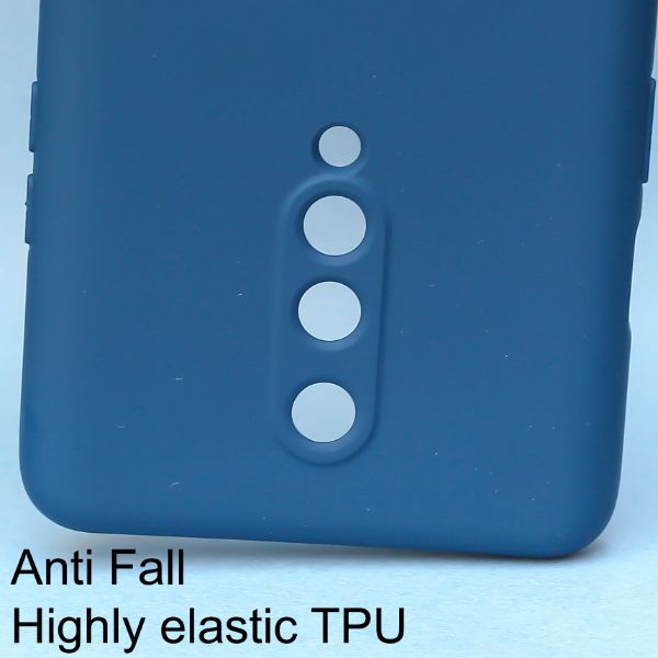 Cosmic Blue Camera Original Silicone case for Oneplus 8