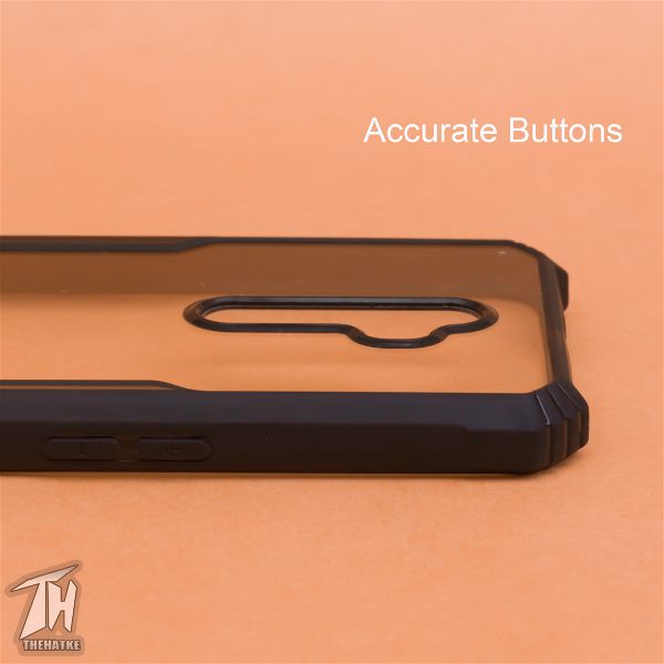 Hybrid Shockproof Safe transparent Silicone Case for Oppo Reno 2f