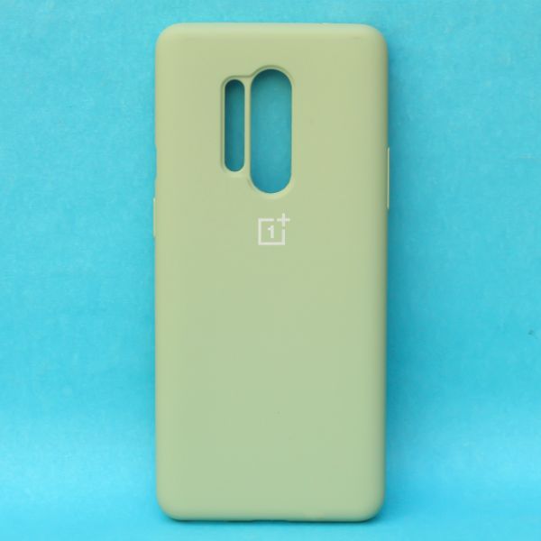 Light Green Original Silicone case for Oneplus 8 Pro