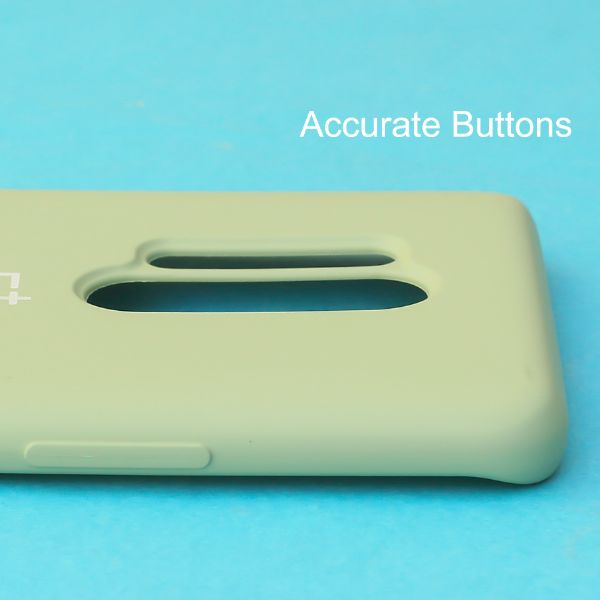 Light Green Original Silicone case for Oneplus 8 Pro